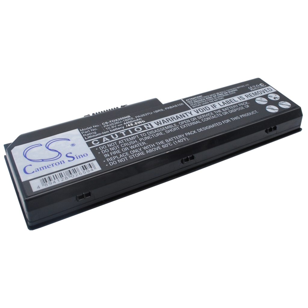 Notebook battery Toshiba Satellite X200-20C