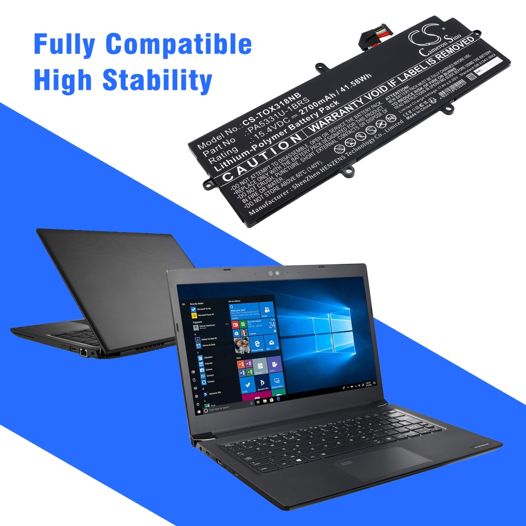 Kompatibilna zamenjava baterije za Toshiba PA5331U-1BRS