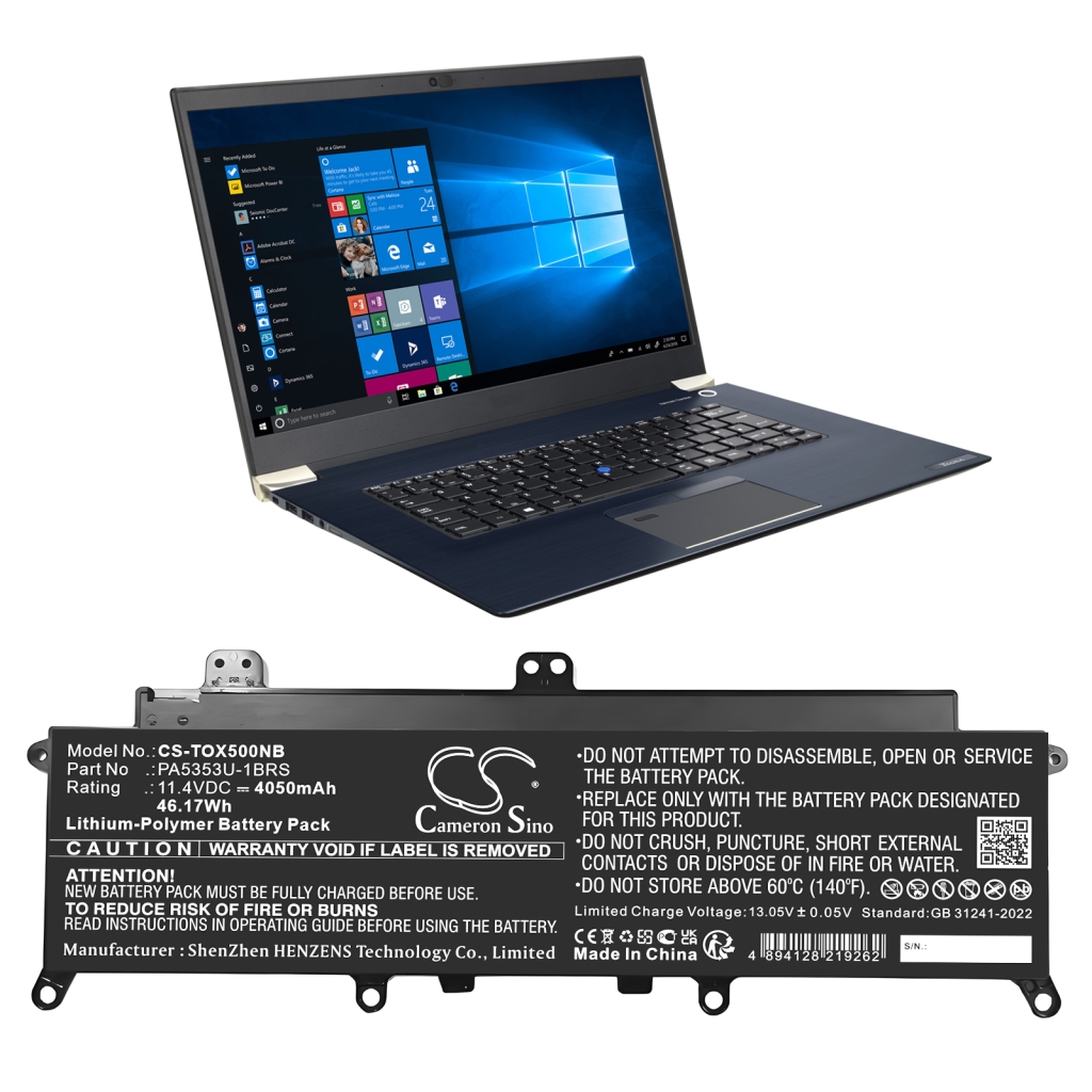 Baterija za prenosnik Toshiba CS-TOX500NB