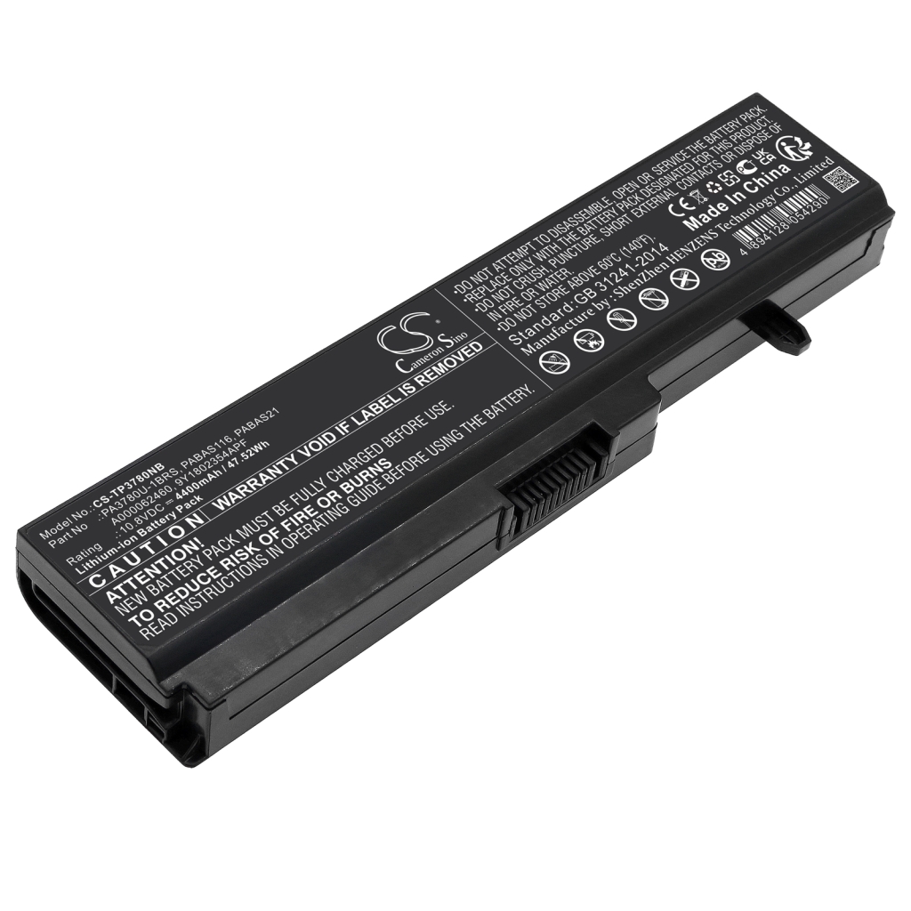 Baterija za prenosnik Toshiba Satellite Pro T110D (CS-TP3780NB)