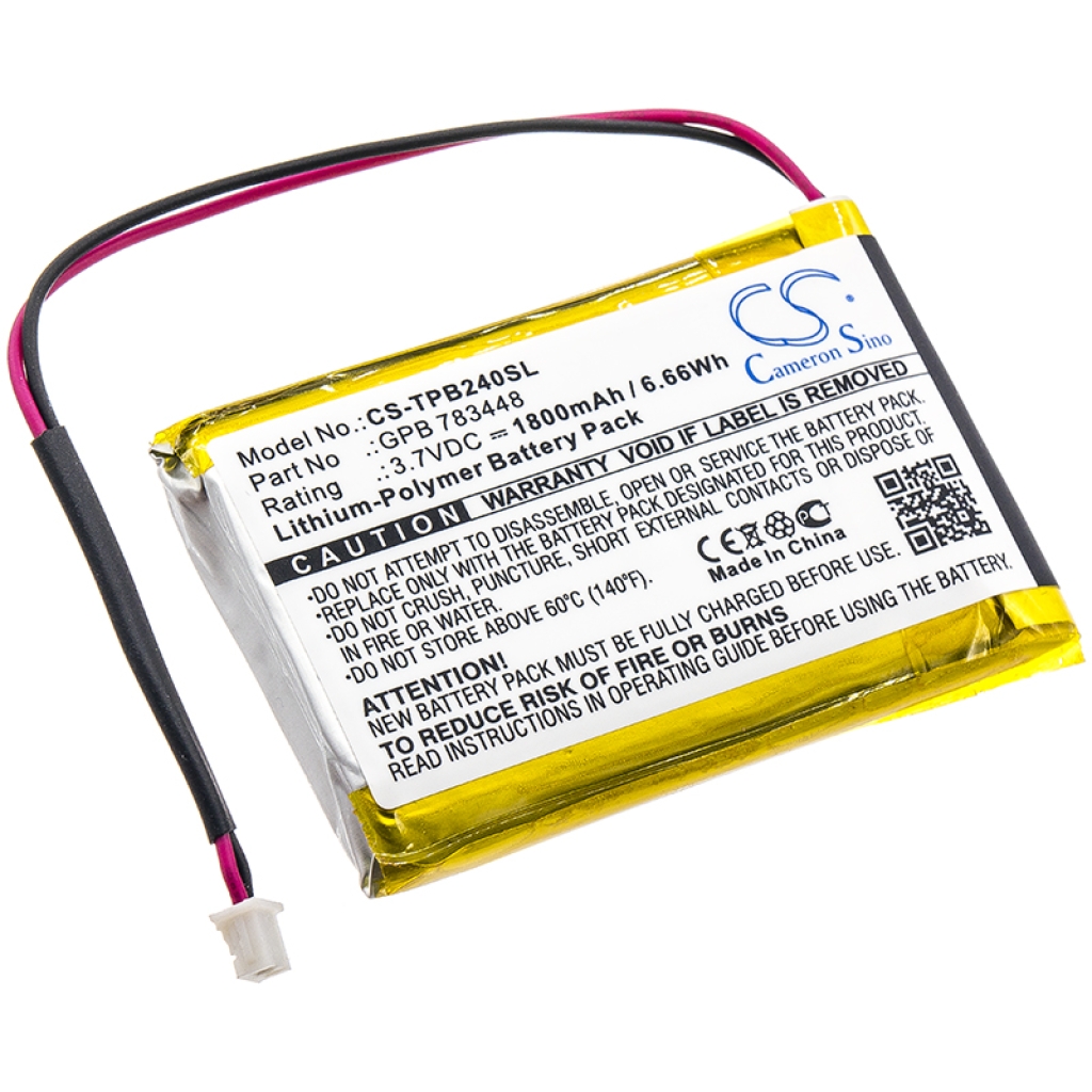 Baterija za brezžične slušalke Telex PB24N (CS-TPB240SL)