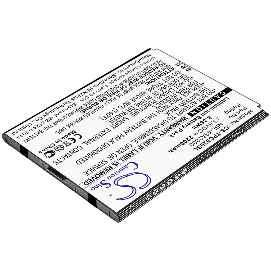 Kompatibilna zamenjava baterije za TP-Link NBL-43A2300