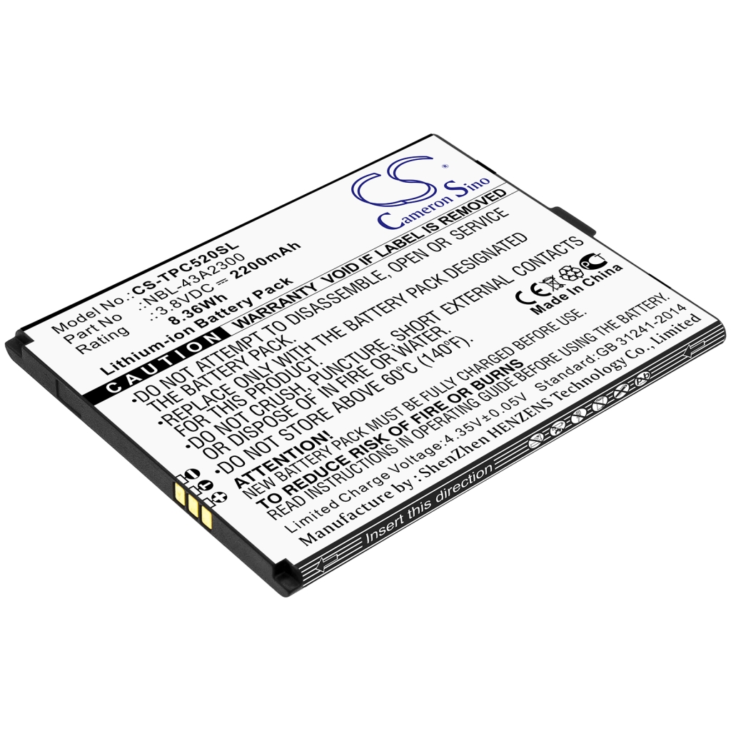 Kompatibilna zamenjava baterije za TP-Link NBL-43A2300