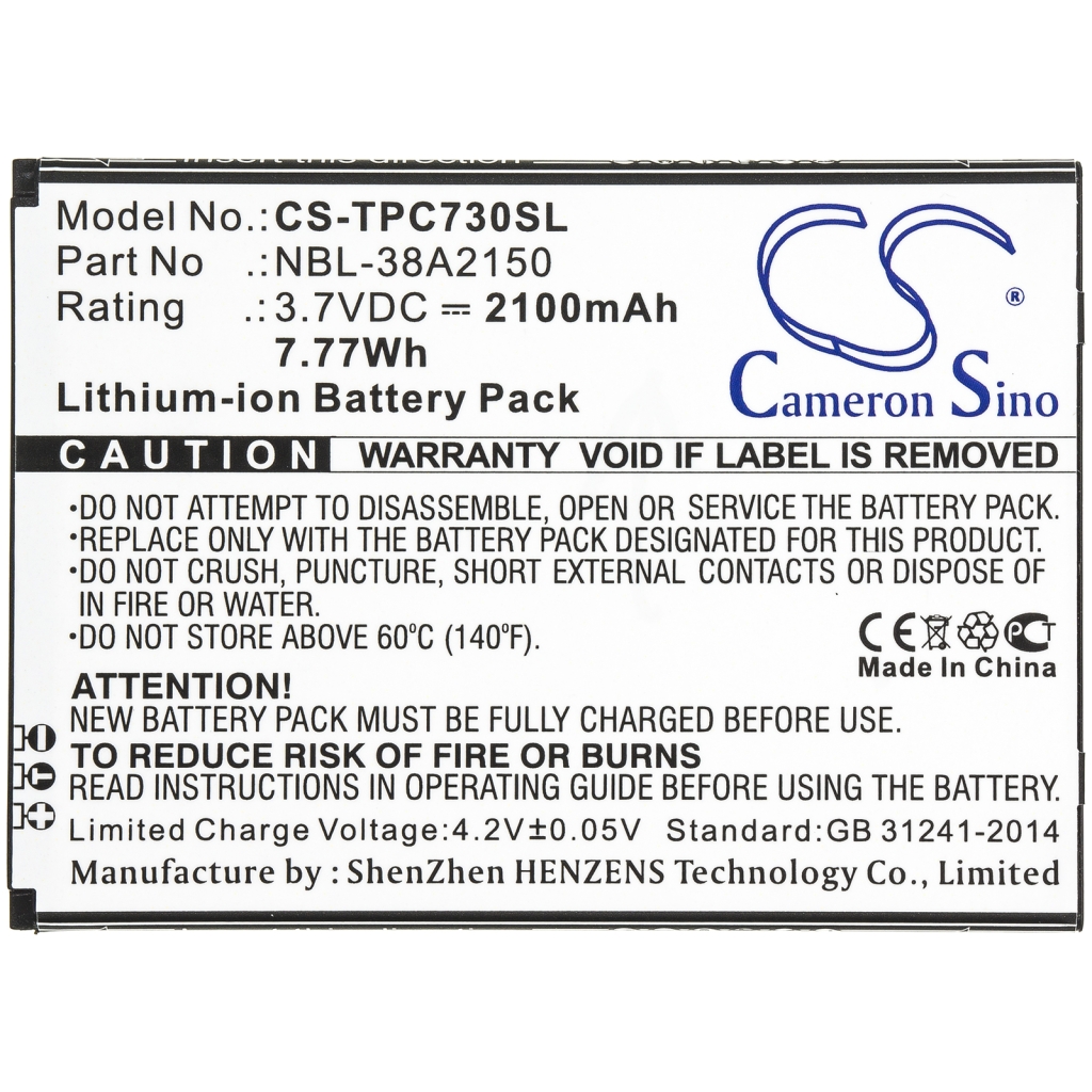 Baterija za mobilni telefon Tp-link TP7041A (CS-TPC730SL)