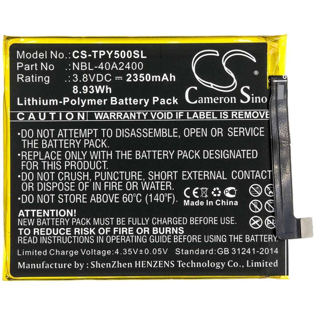 Kompatibilna zamenjava baterije za TP-Link NBL-40A2400