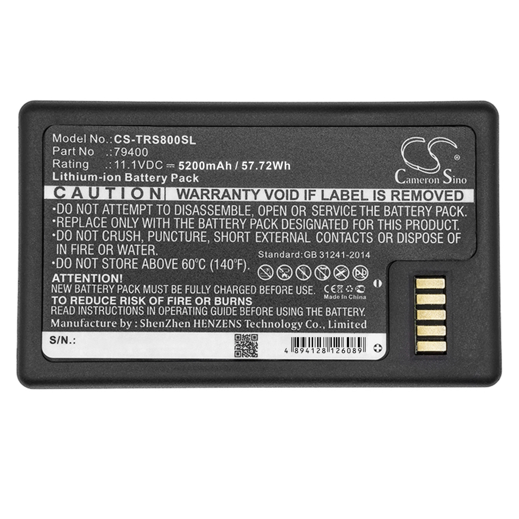 Kompatibilna zamenjava baterije za Trimble 79400,99511-30