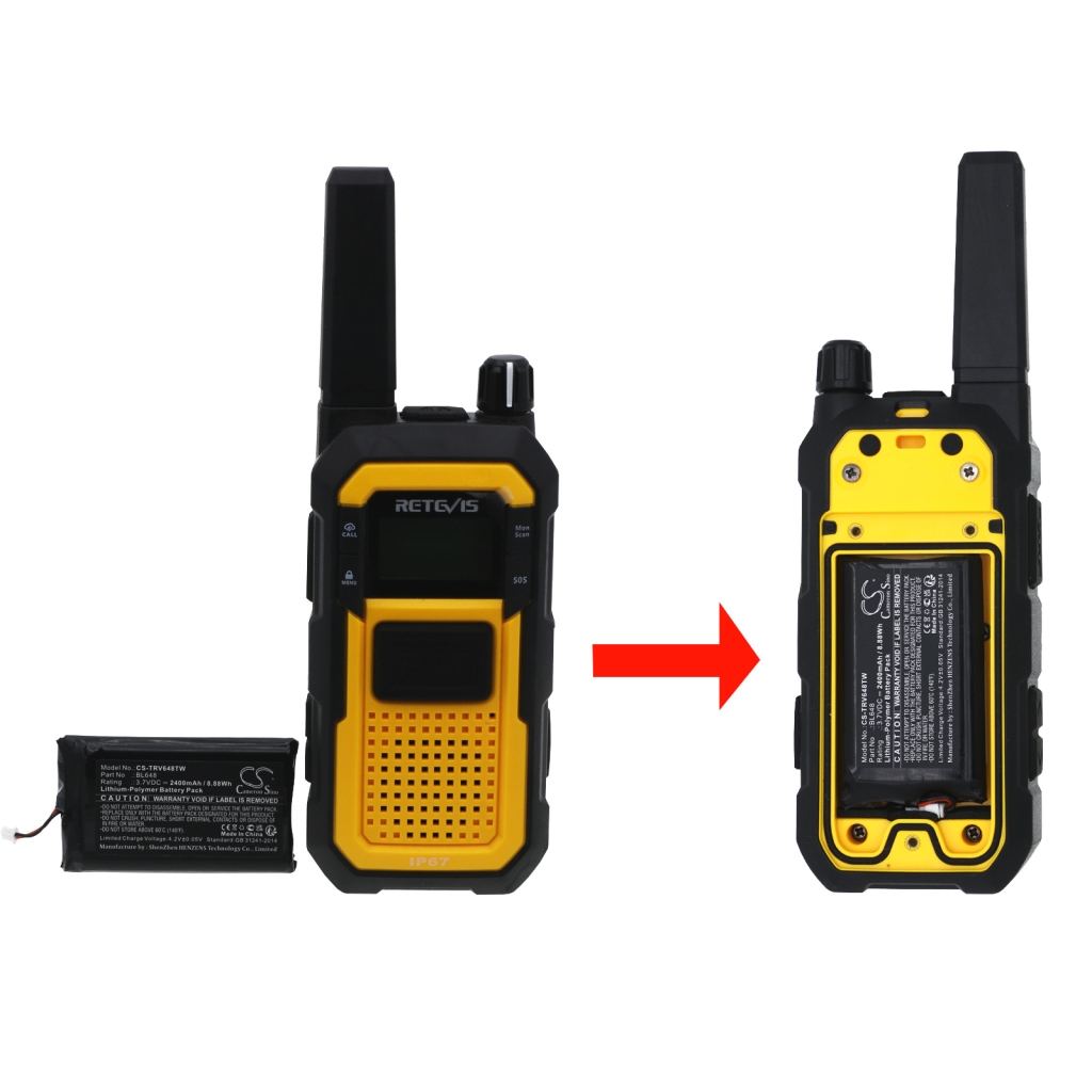 Battery Replaces BL648