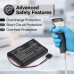 Baterije združljivo z Thermo Scientific E1-ClipTip ElectronicPipette CS-TSN806MD