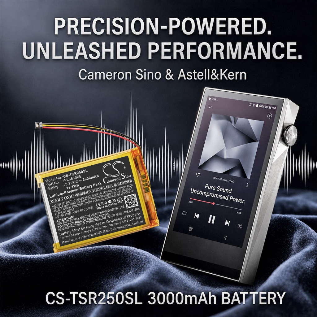 Baterija združljivo z Astell&kern CS-TSR250SL