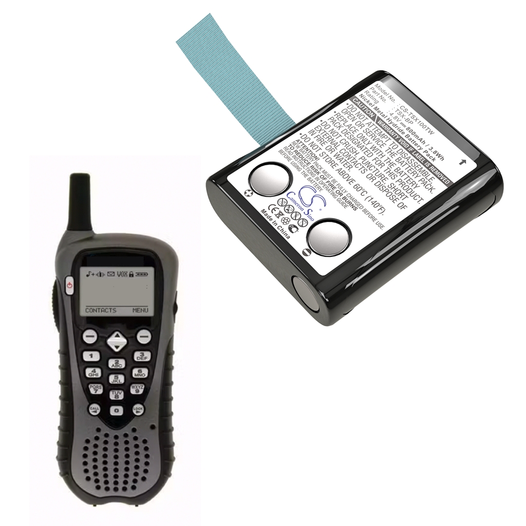Two-Way Radio Battery TriSquare CS-TSX100TW