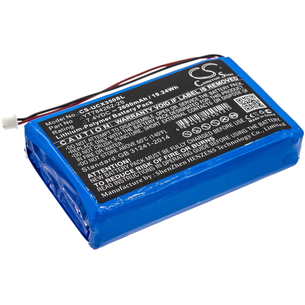 Kompatibilna zamenjava baterije za Uniwell YT784262-2S