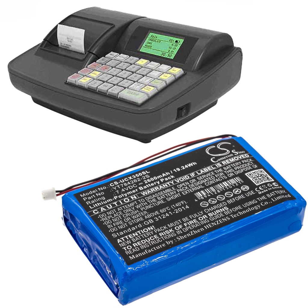 Kompatibilna zamenjava baterije za Uniwell YT784262-2S