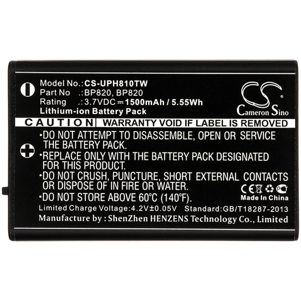 Kompatibilna zamenjava baterije za Uniden BP-820,BP820