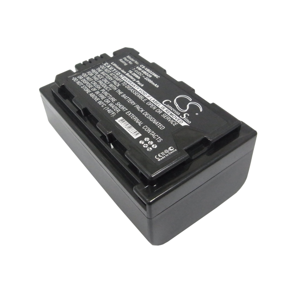 Kompatibilna zamenjava baterije za Panasonic VW-VBD29