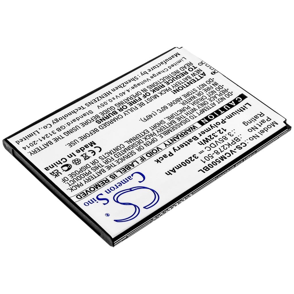 Kompatibilna zamenjava baterije za Verifone BPK278-501