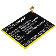 Kompatibilna zamenjava baterije za ZTE LI3930T44P6H816437