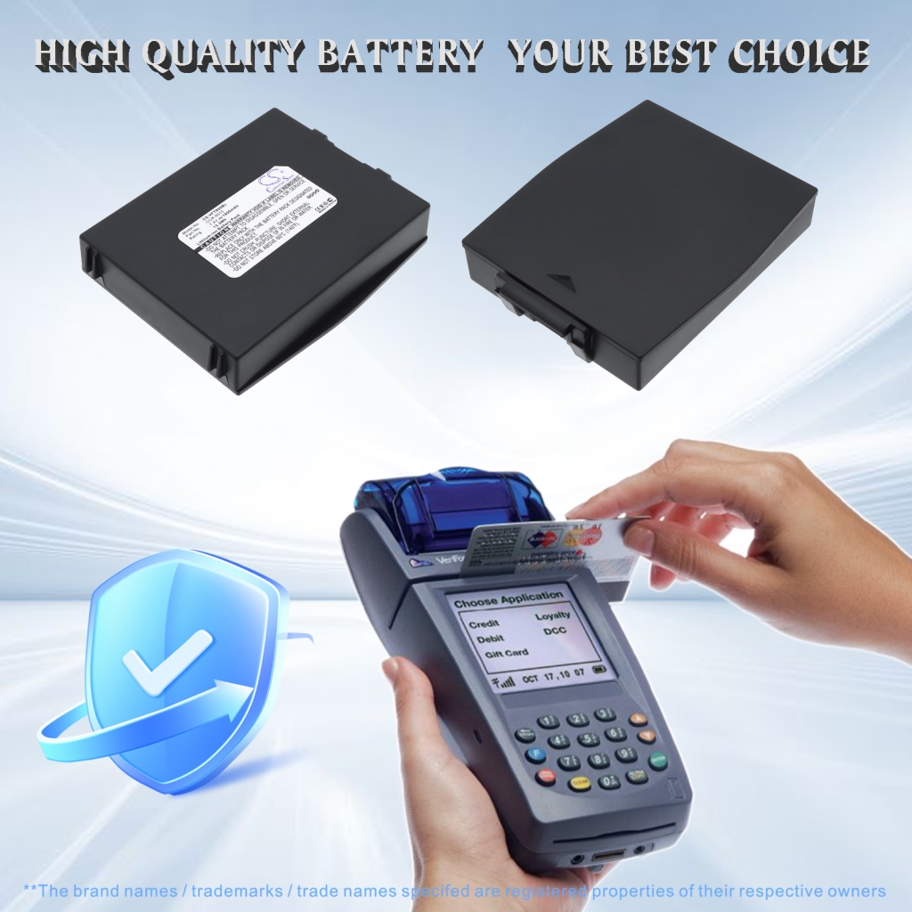 Payment Terminal Battery Verifone CS-VFT800BL