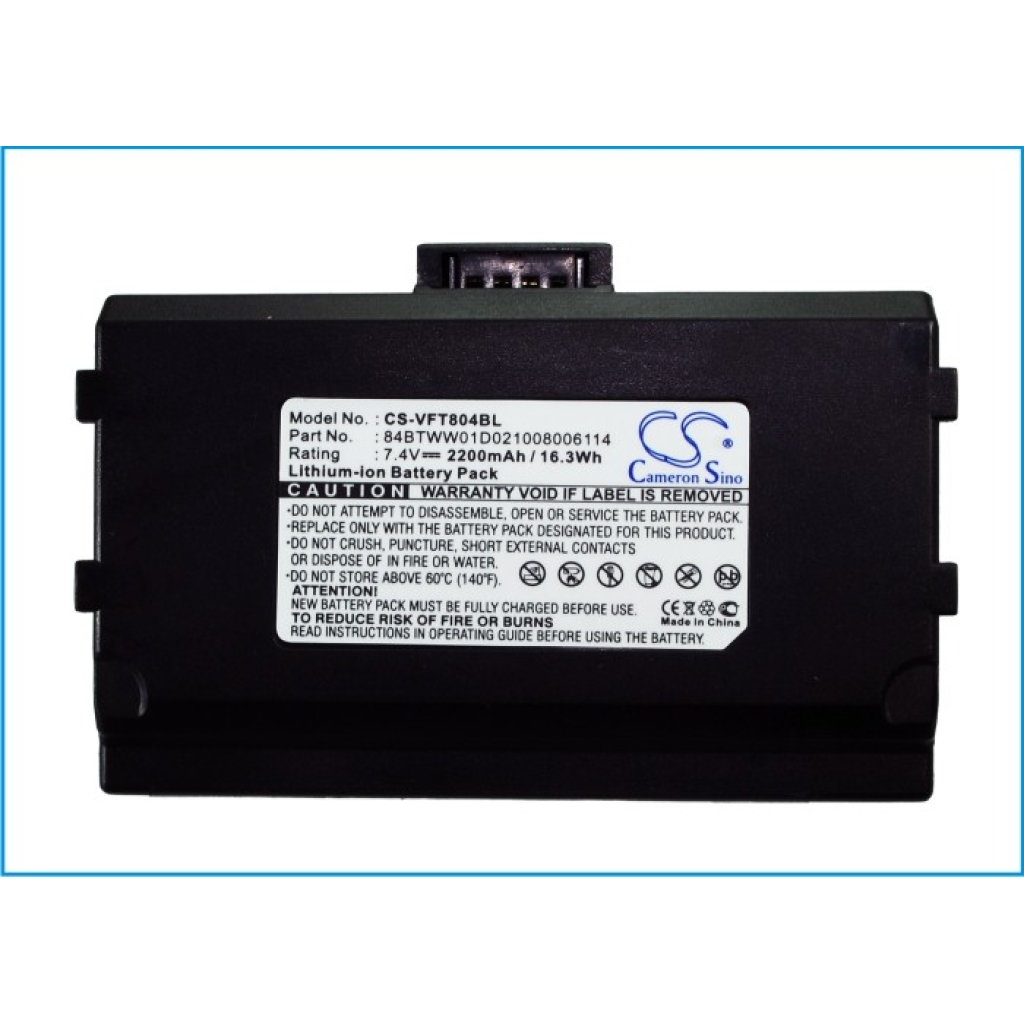 Kompatibilna zamenjava baterije za Verifone 84BTWW01D021008006114,H.09.HCT0HP01