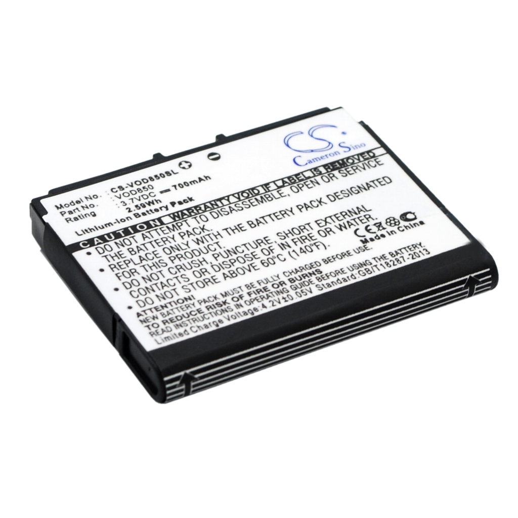 Baterije združljivo z Vodafone 850 850 CS-VOD850SL