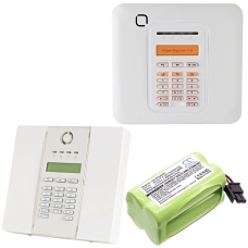 Kompatibilna zamenjava baterije za Visonic 103-303707,99-301712,GP130AAM4YMX,GP230AAH4YMX