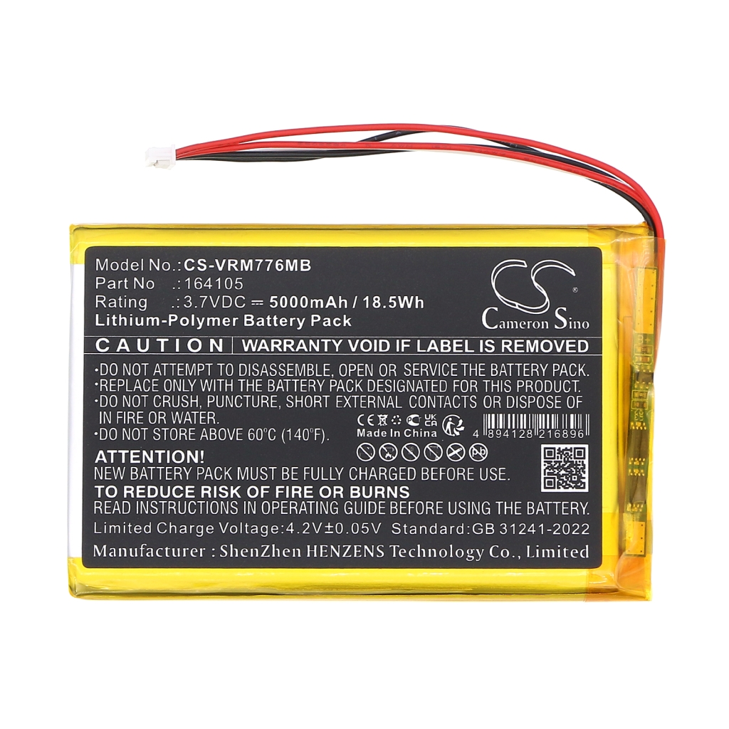 Kompatibilna zamenjava baterije za Vtech 164105