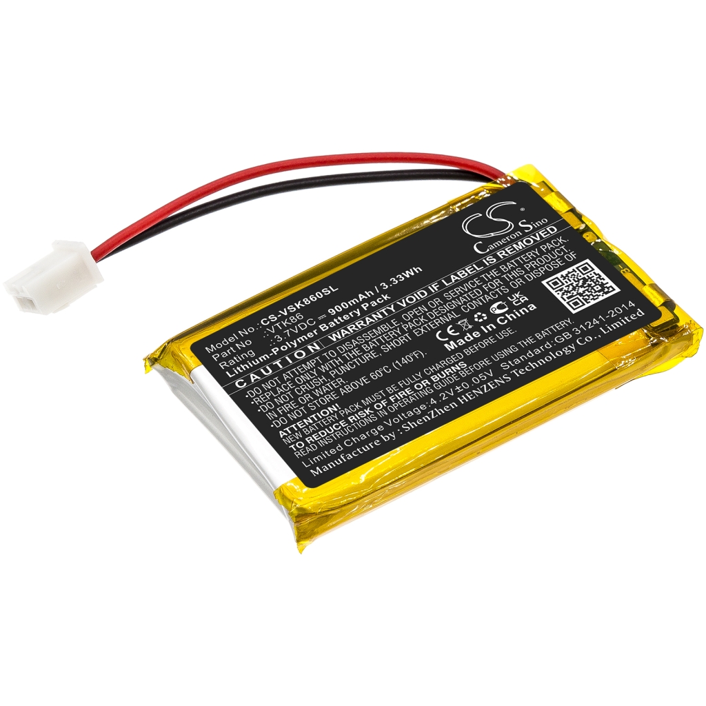 Kompatibilna zamenjava baterije za Velocitek VTK86