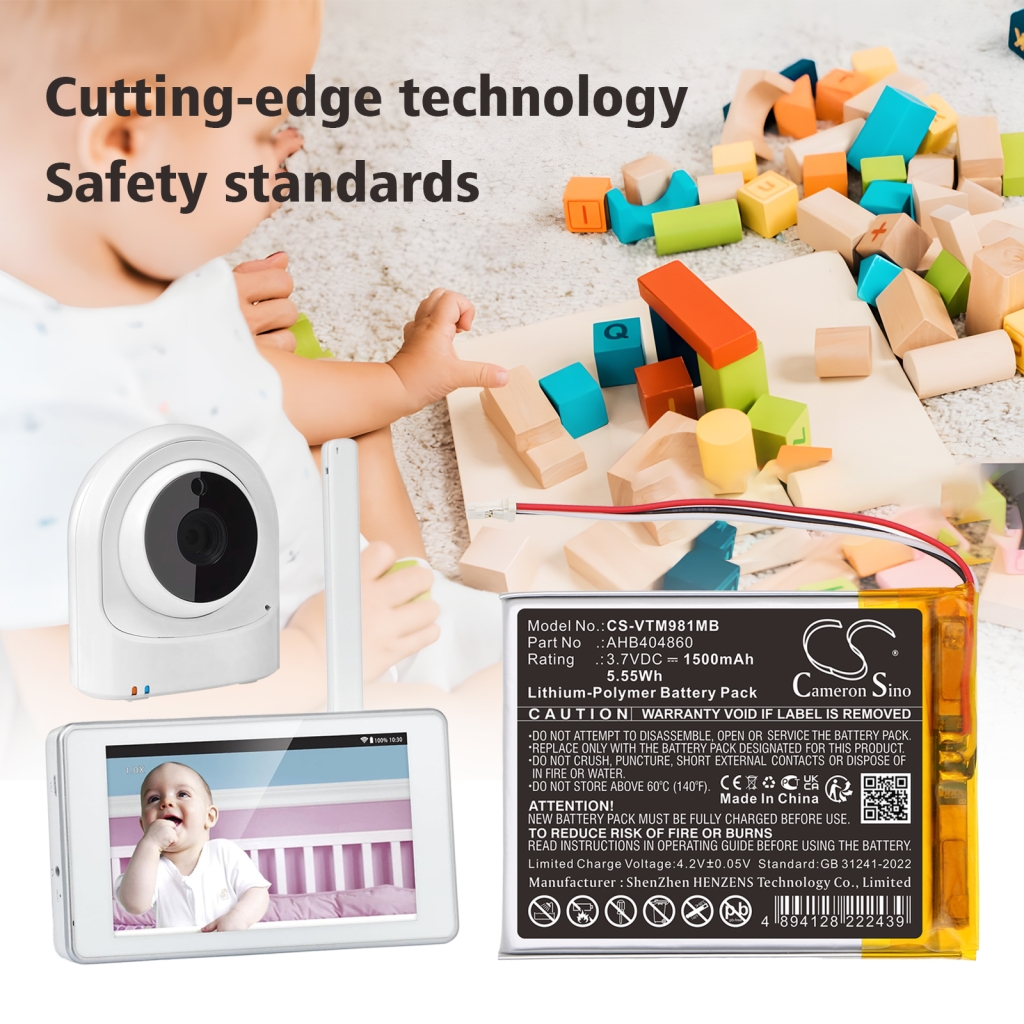 BabyPhone Battery V tech CS-VTM981MB