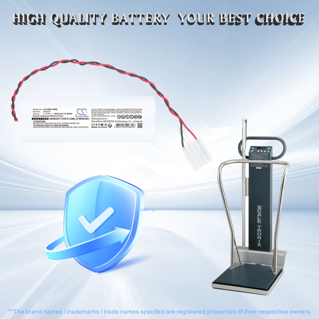 Baterija Nadomešča Welch-Allyn B11520