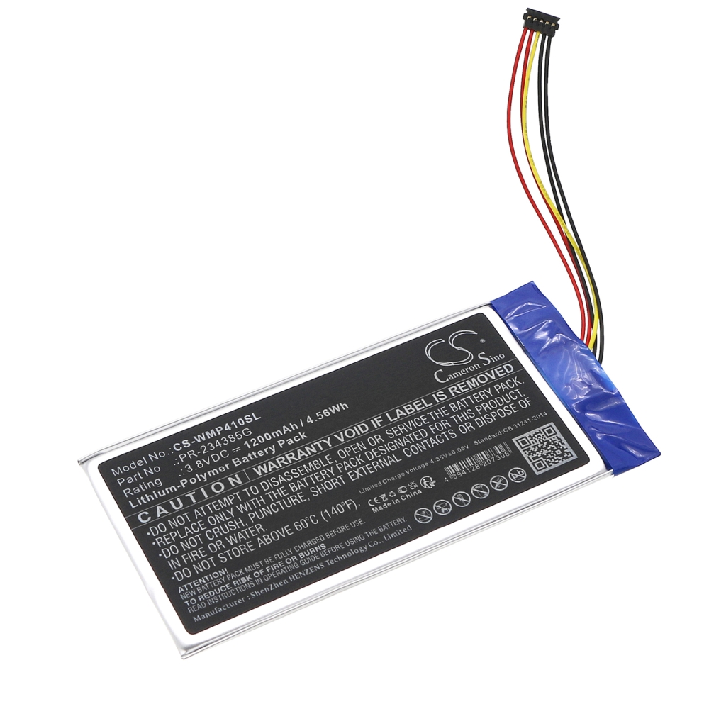 Kompatibilna zamenjava baterije za Wacom PR-234385G