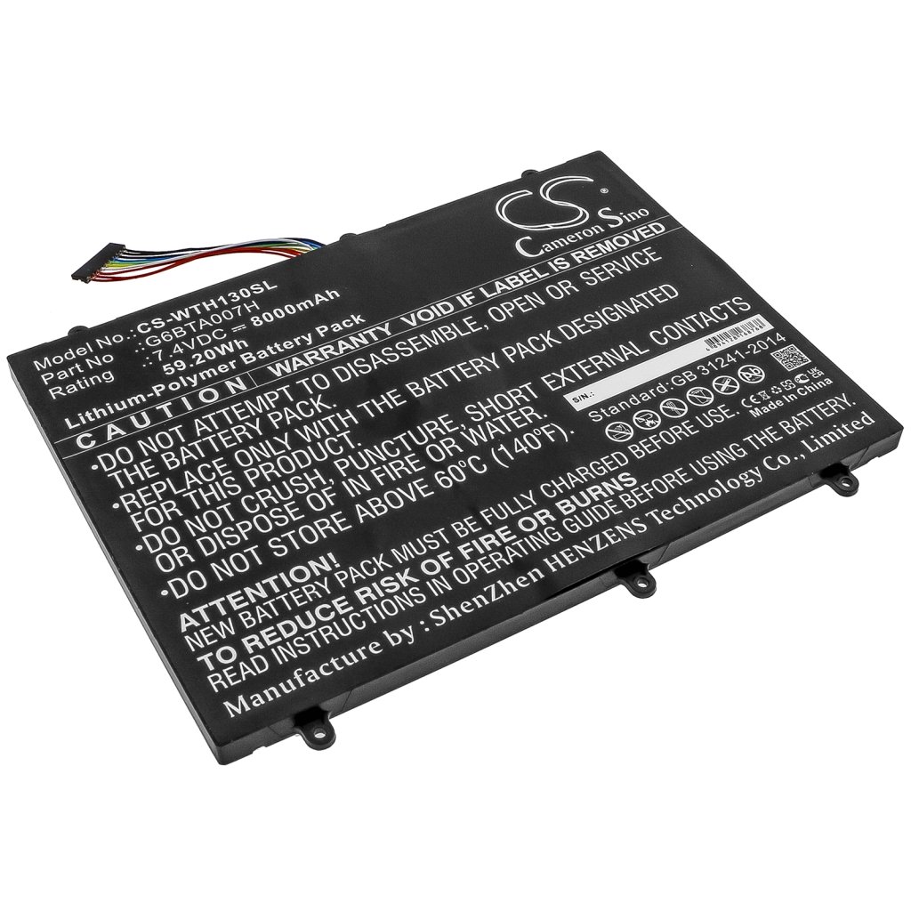 Kompatibilna zamenjava baterije za Wacom G6BTA007H