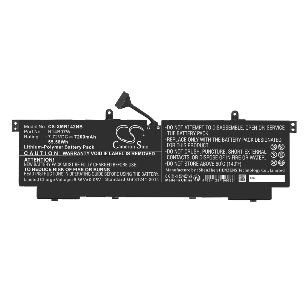 Baterija za prenosnik Xiaomi NoteBook Pro 14 2022 (CS-XMR142NB)
