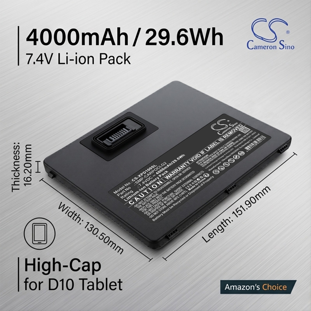 Battery compatible with Xplore