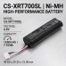 Battery compatible with X-rite CS-XRT700SL