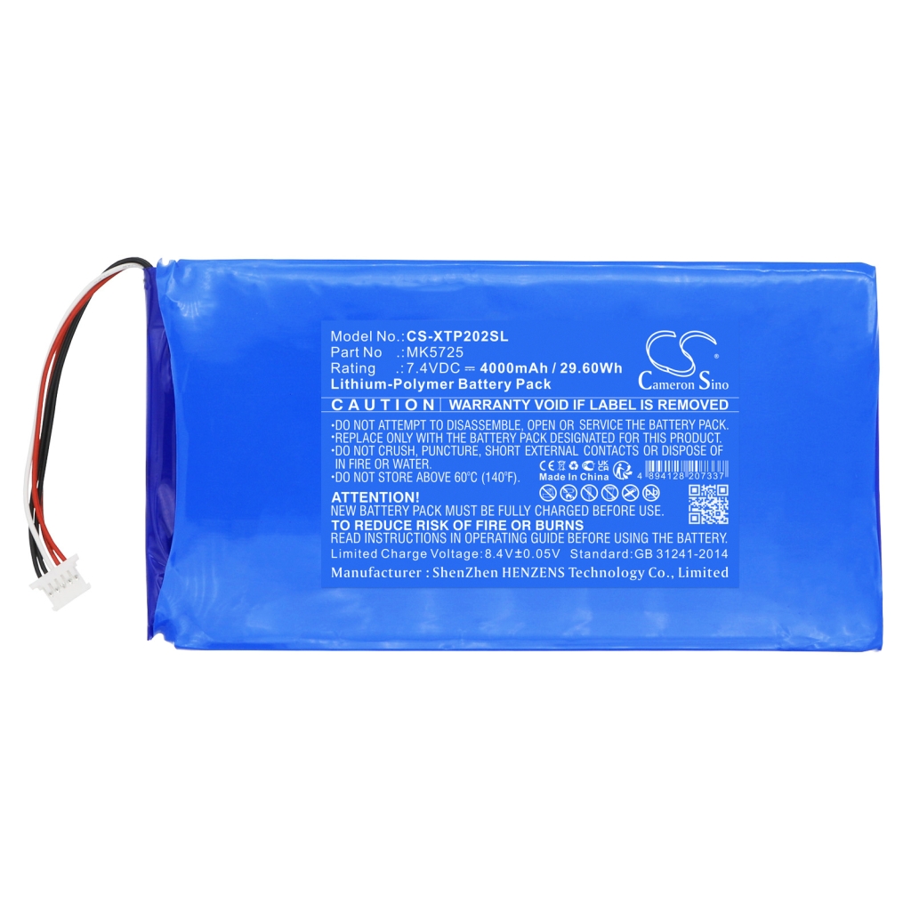 Baterija za opremo Xtool CS-XTP202SL
