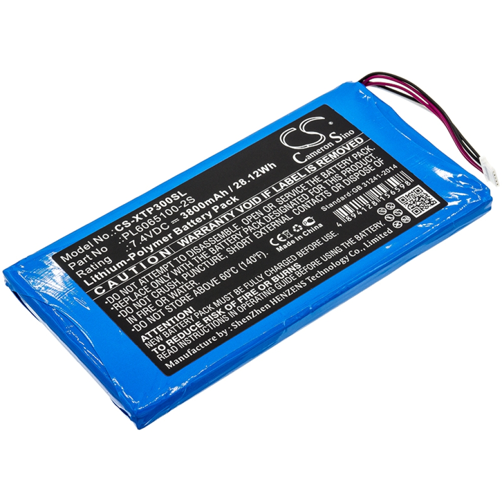 Kompatibilna zamenjava baterije za Xtool PL6065100-2S