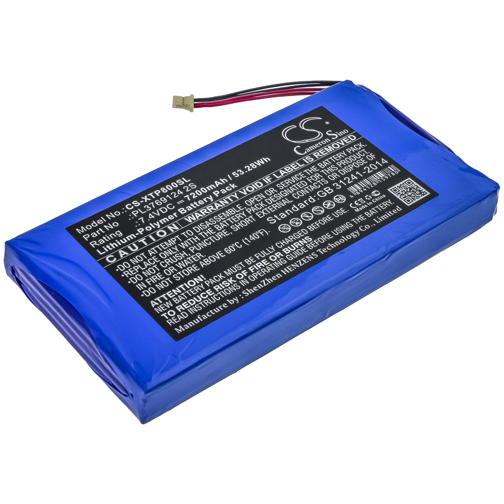 Kompatibilna zamenjava baterije za Xtool PL3769124 2S