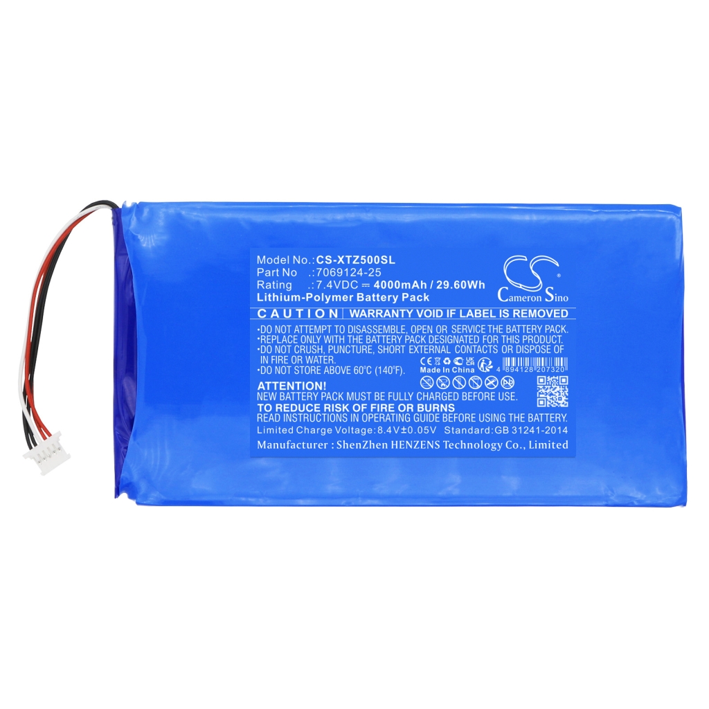 Kompatibilna zamenjava baterije za Xtool 7069124-25