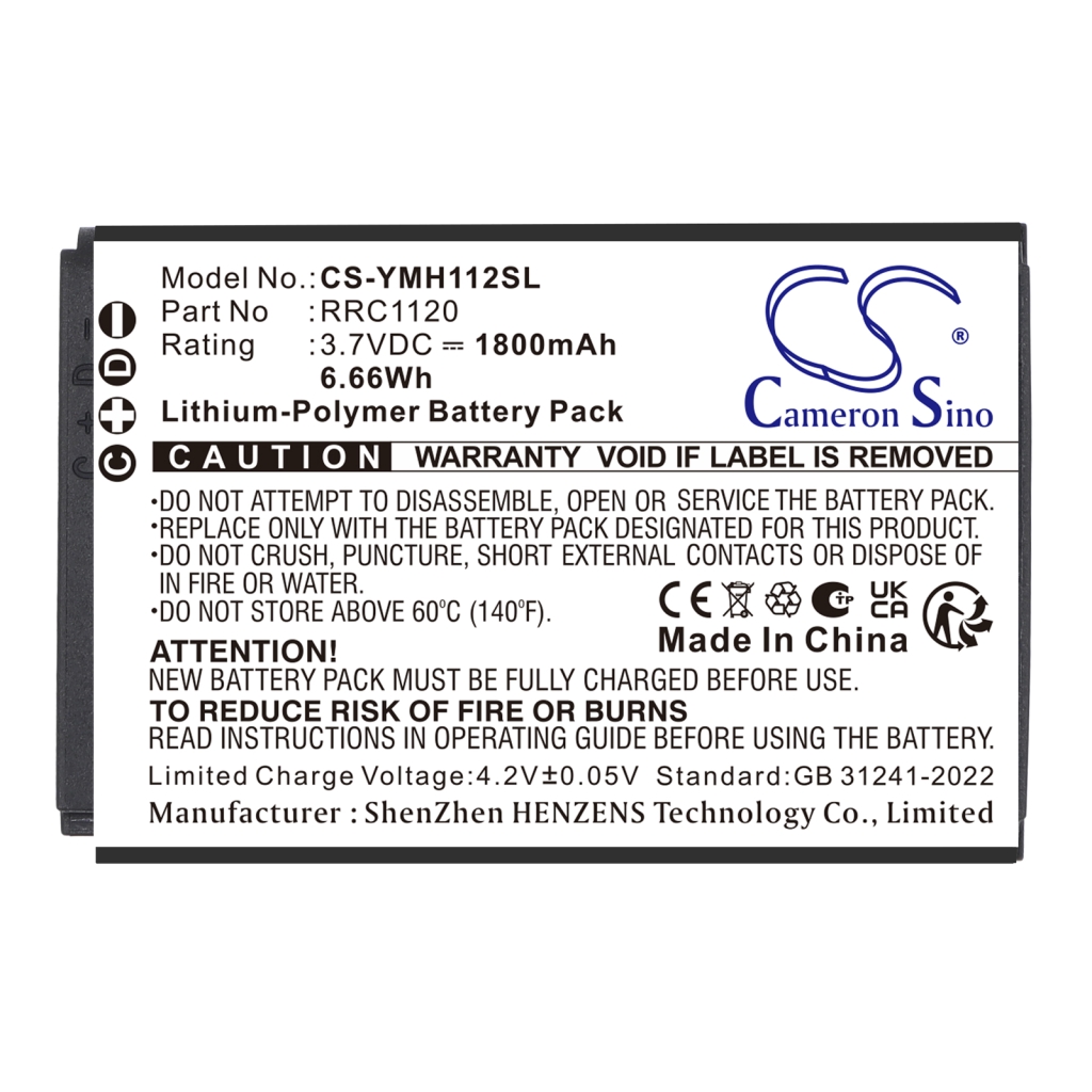 Baterija združljivo z Yamaha CS-YMH112SL