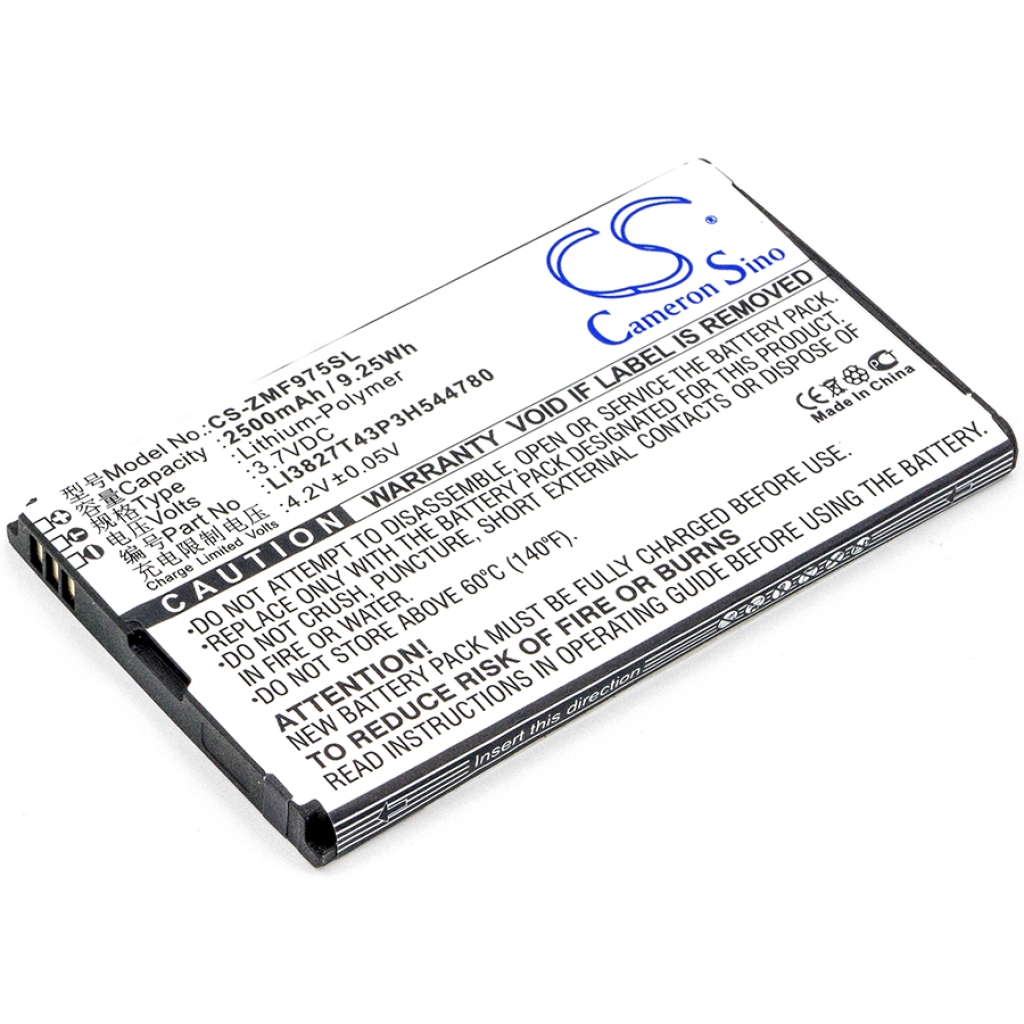Kompatibilna zamenjava baterije za ZTE LI3827T43P3H544780,ZEBAU1