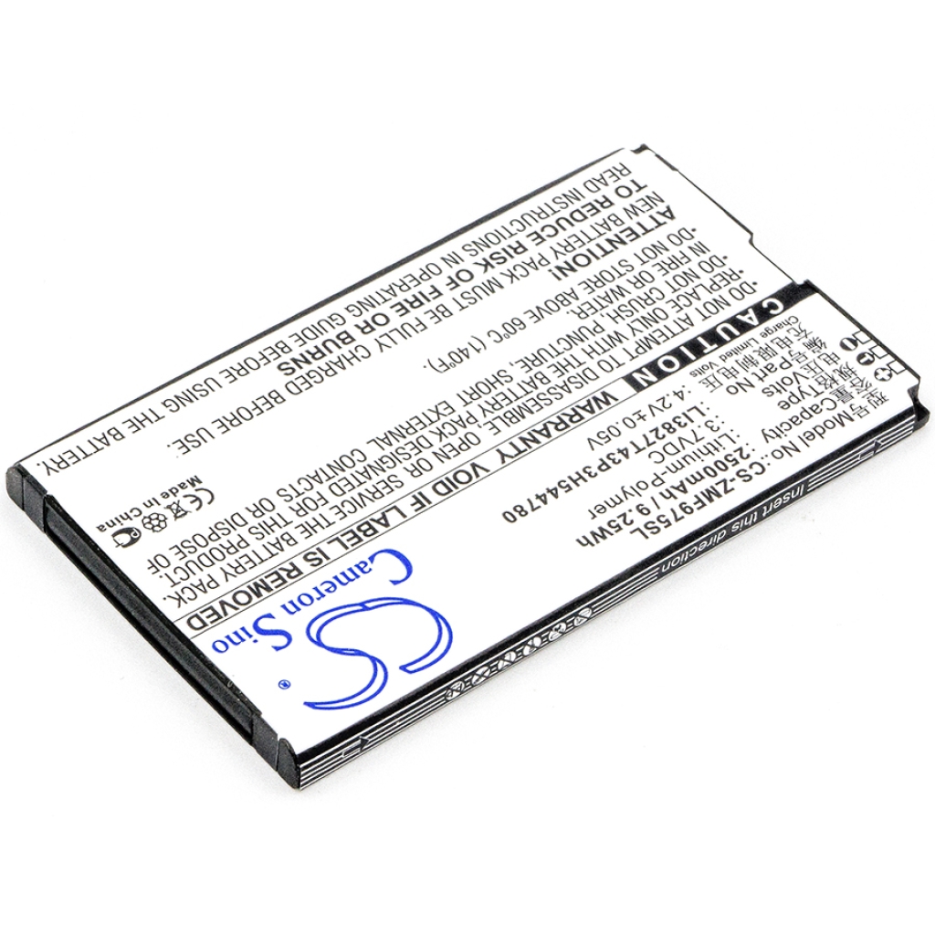 Kompatibilna zamenjava baterije za ZTE LI3827T43P3H544780,ZEBAU1