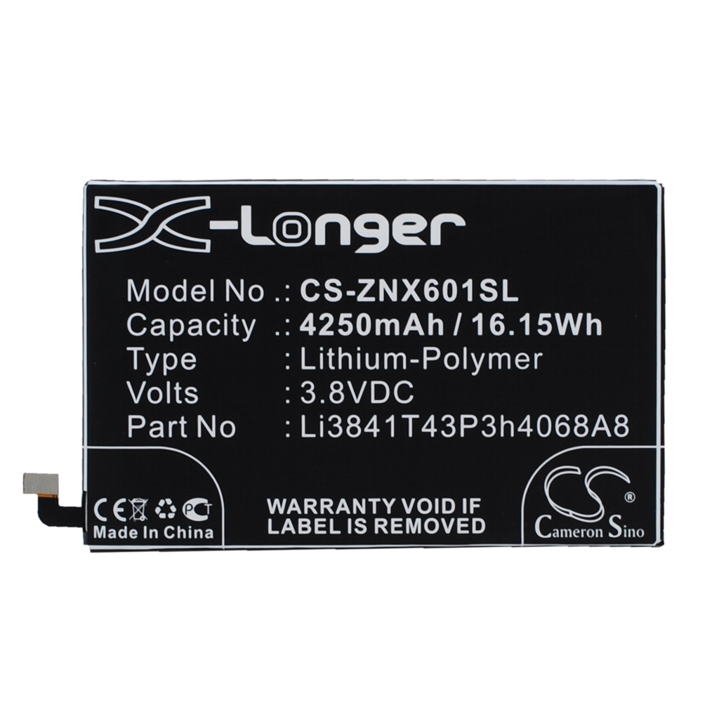 Battery compatible with ZTE