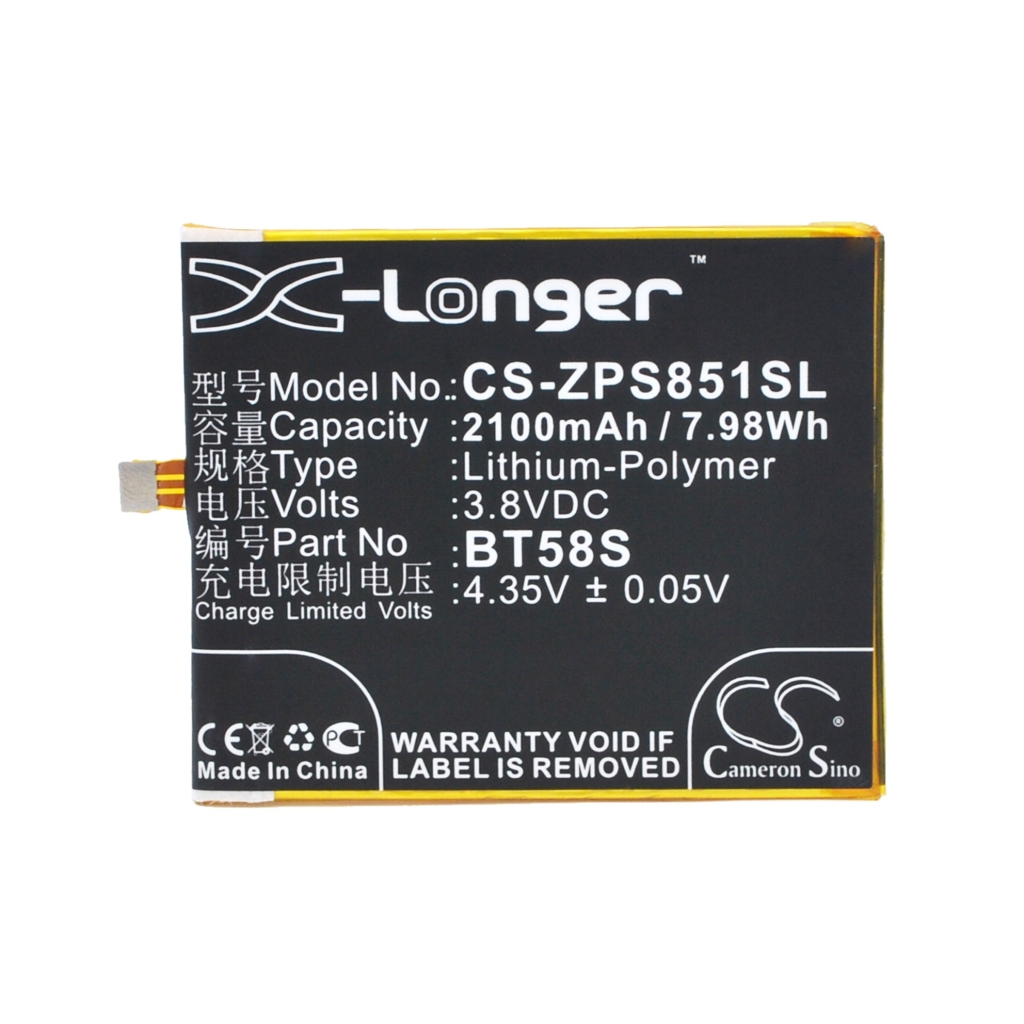 Baterija združljivo z Zopo CS-ZPS851SL