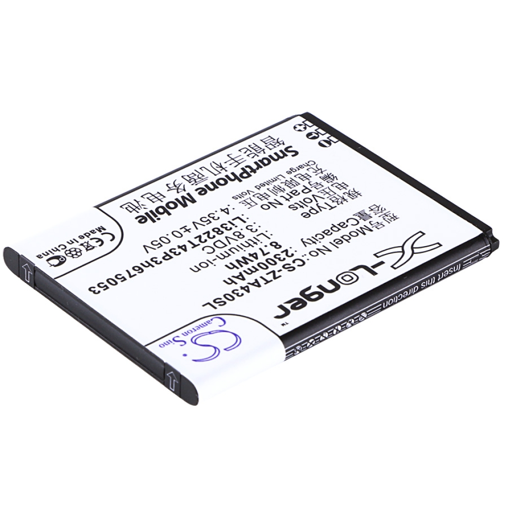 Kompatibilna zamenjava baterije za ZTE LI3822T43P3H675053