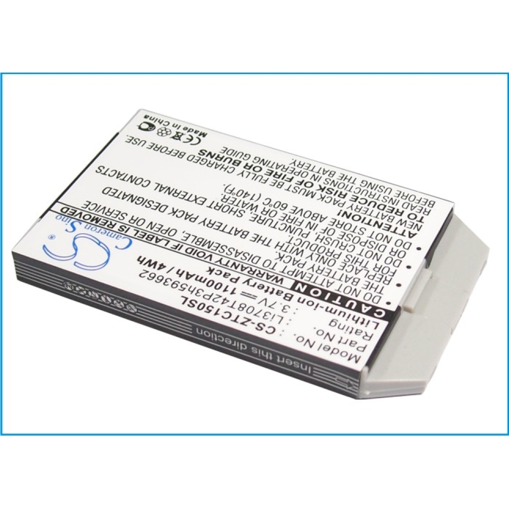 Kompatibilna zamenjava baterije za ZTE LI3708T42P3H593662