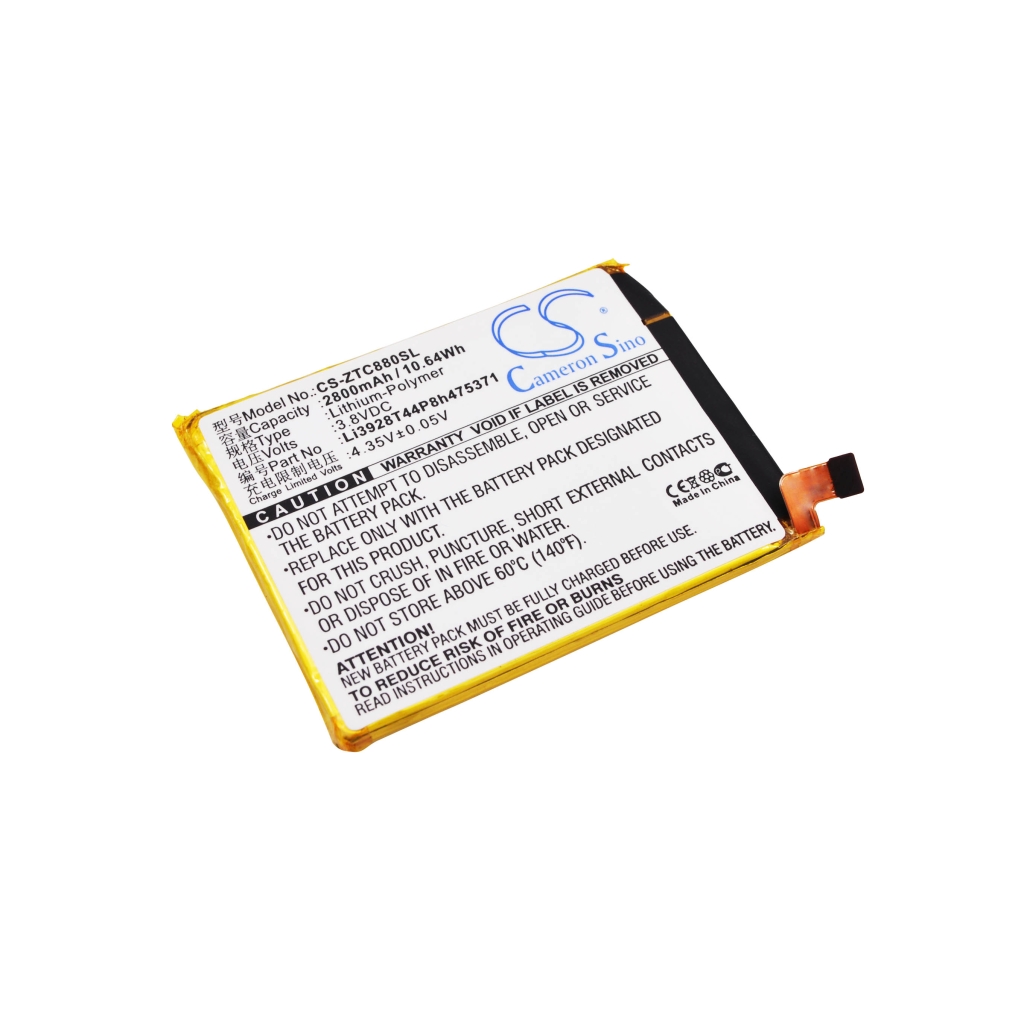 Kompatibilna zamenjava baterije za ZTE LI3928T44P8H475371