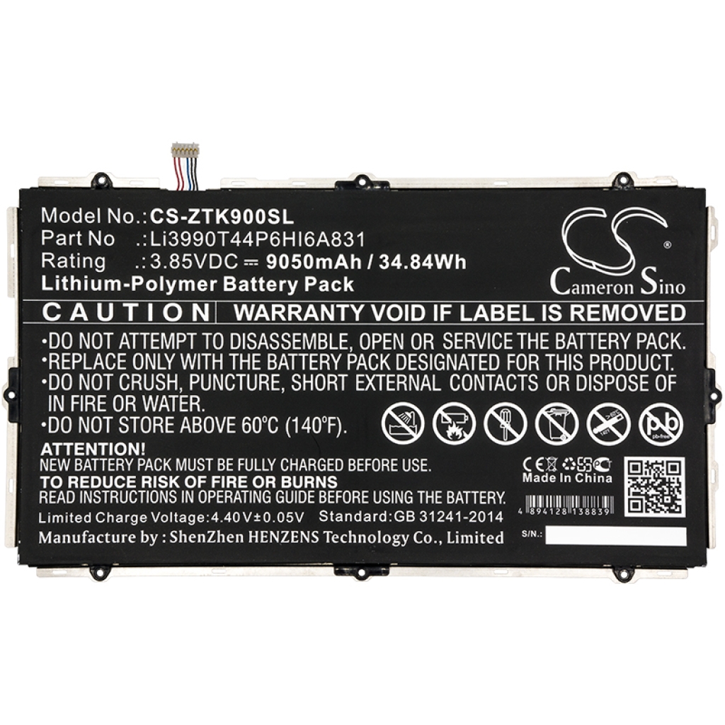 Battery Replaces Li3990T44P6HI6A831