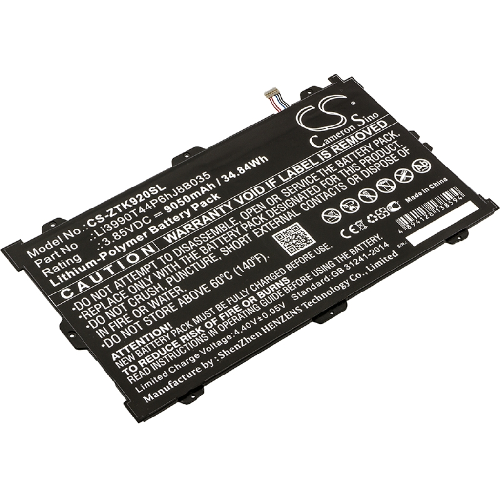 Kompatibilna zamenjava baterije za ZTE LI3990T44P6HJ8B035