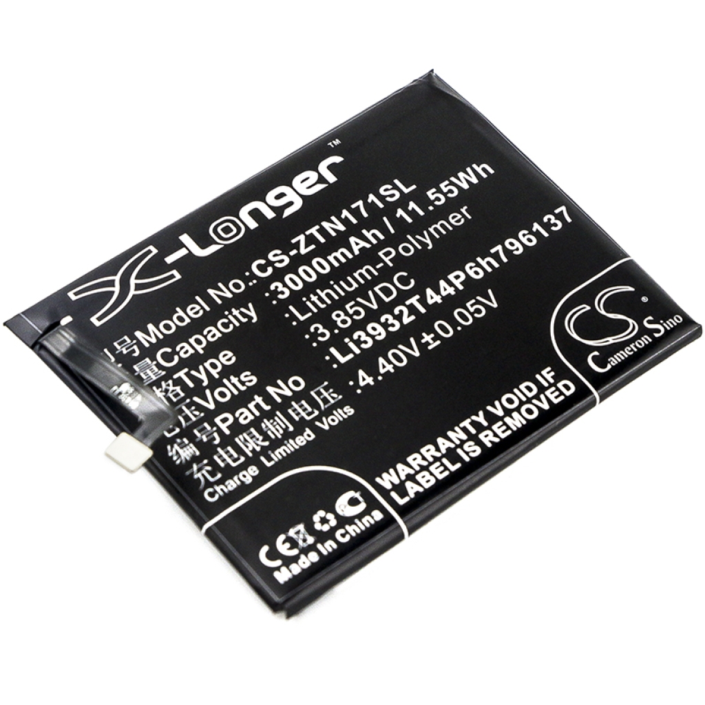 Kompatibilna zamenjava baterije za ZTE LI3932T44P6H796137
