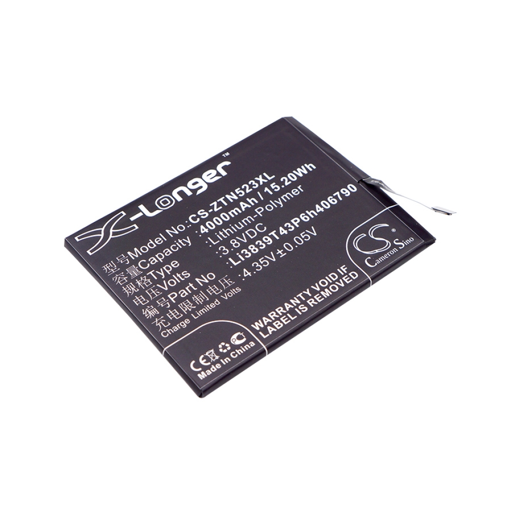 Kompatibilna zamenjava baterije za ZTE LI3839T43P6H406790