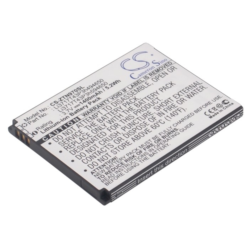 Mobile Phone Battery ZTE Z750C SAVVY